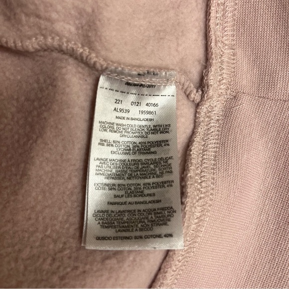 Columbia Trek Graphic Crew Sweatshirt Pastel Light Blush Pink Women Size Large - Picture 7 of 8